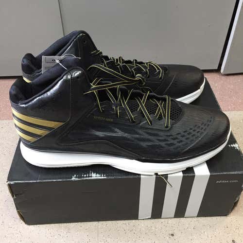 Black New Adult Men's 16 Adidas Shoes
