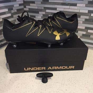 Black New Adult Men's 11 (Women's 12) Under Armour Low Cut