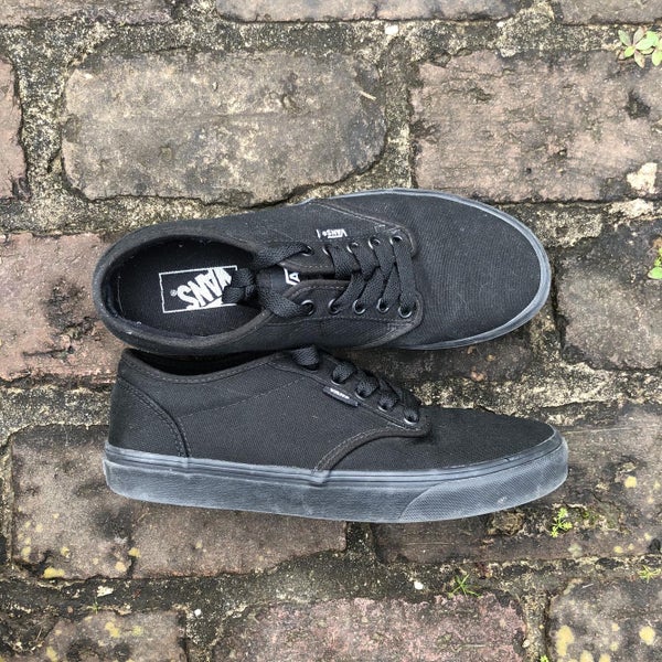 Youth Size 8 Black Vans | SidelineSwap