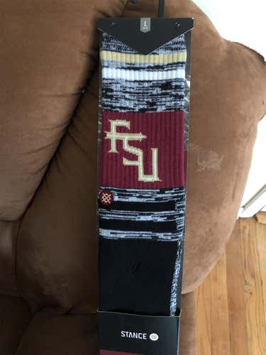 Florida State Seminoles Stance Men’s NCAA Socks 9-12