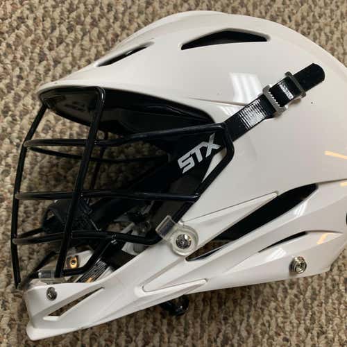 (50% Off) New White Adult Player STX Rival Helmet