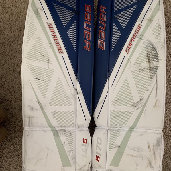 Bauer Supreme S170 Size SMALL Goalie Leg Pads