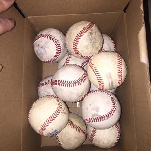Baseballs 12 Baseballs Used Good