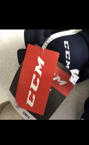 Blue Senior CCM Super Tacks 15" Gloves