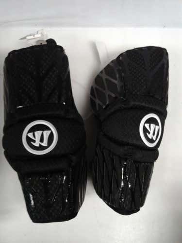 Used Warrior Burn Lg Lacrosse Arm Pads Guards