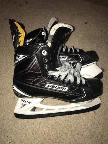 Senior Bauer Supreme 180 D&R (Regular) Size 8.5 Hockey Skates