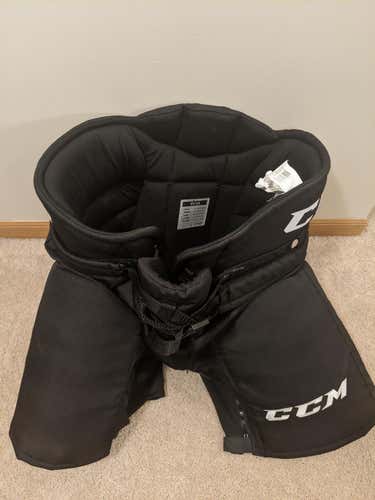 Black Senior Extra Large CCM HP30 Hockey Pants Pro Stock