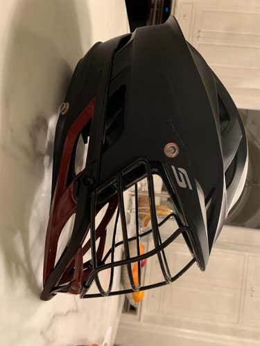 Black Adult Player Cascade S Helmet