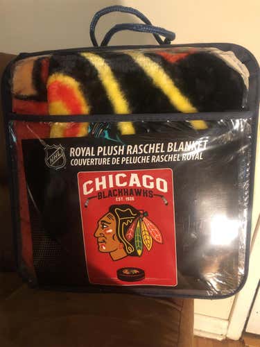 Chicago Blackhawks Northwest NHL  60 X 80 Inch Plush Blanket