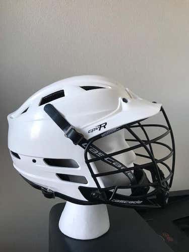 White Youth Player Cascade CPV-R Helmet Size Sm-Med