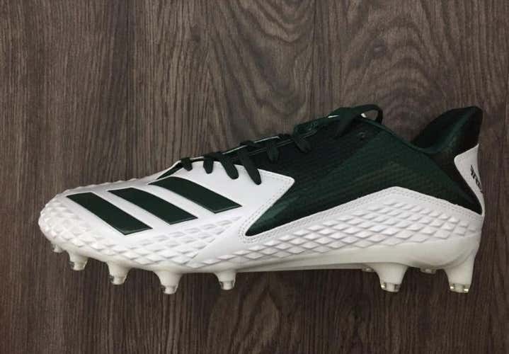 Adidas Freak x Carbon Football Cleats "White/Green Low (Size 12.5)