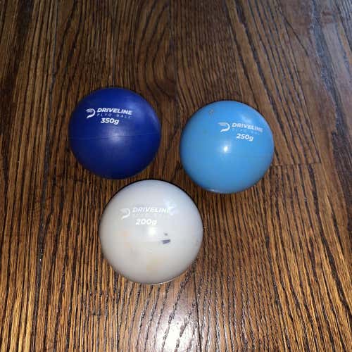 3 Driveline Baseballs