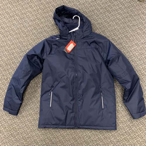 New Navy Blue CCM Heavyweight Jacket