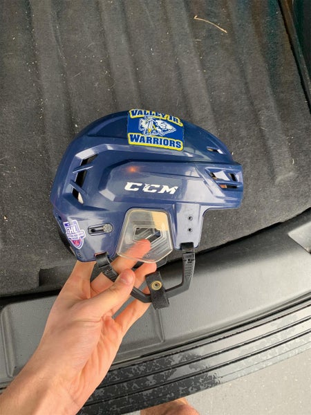Blue Large CCM Tacks 110 Pro Stock Helmet