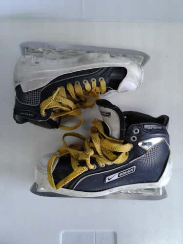 Used Bauer One75 Senior 8 Ice Skates Goalie