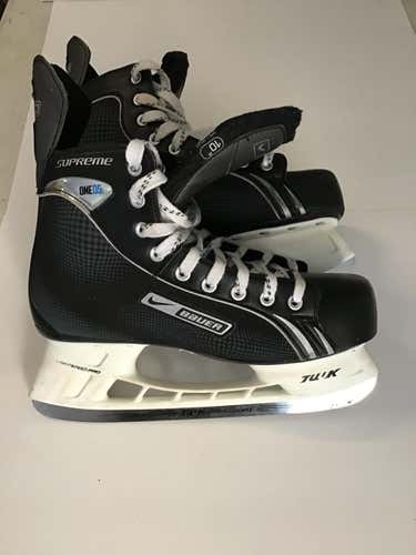 Used Bauer Nike One05 Senior 10 Ice Skates Ice Hockey