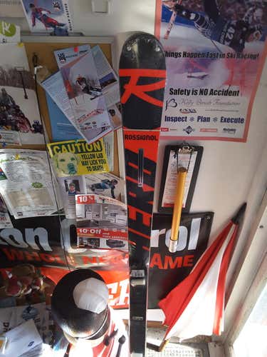 New Men's 2020 Rossignol Racing Hero FIS SL Pro Skis With Bindings Max Din 15