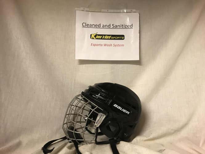 Black Large Bauer Helmet