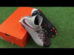 Nike Size 9 Hypervenom Phantom III DF FG Soccer Cleats Light Armory Blue/Armory Na