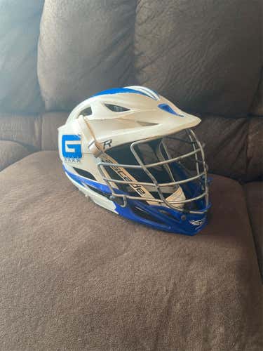 White Adult Player Cascade R Helmet