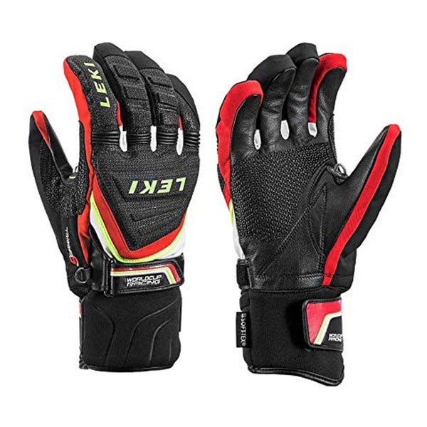 Black New Men's Leki Race Coach C-Tech S Gloves Size Large (9.0)