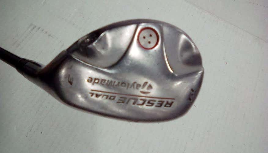 Used Taylormade Rescue Dual 3 Hybrid Graphite Stiff Golf Hybrids