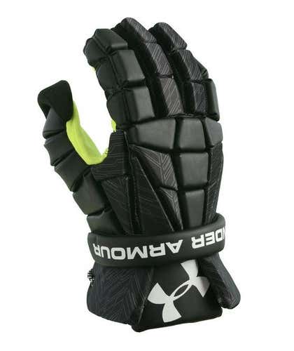 Black Used Under Armour Engage Goalie Gloves 13"