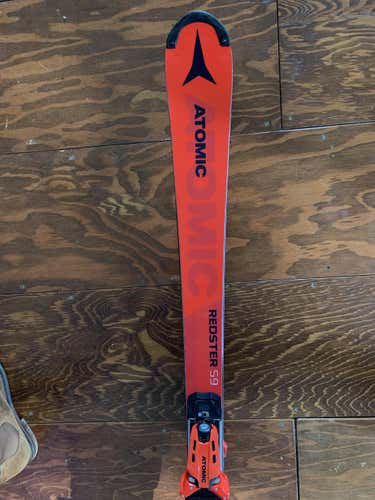 Used Men's Atomic Racing Redster FIS SL Skis With Bindings Max Din 16