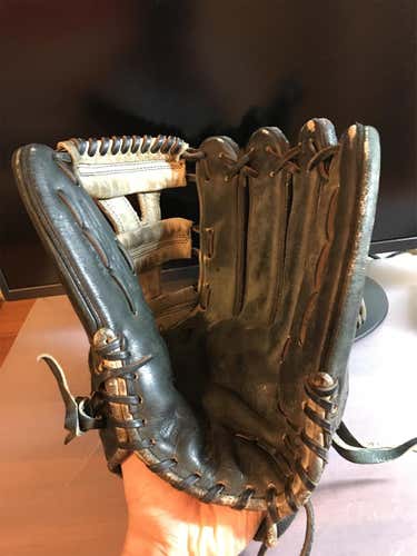 Black High School/College Outfield A2000 YP66 12.75" Baseball Glove