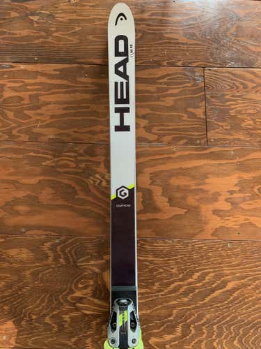 Used Men's 2017 Racing World Cup Rebels i.SG RD Skis With Bindings Max Din 16