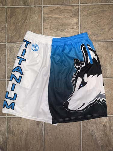 RARE Titanium Lacrosse Shorts Size XL