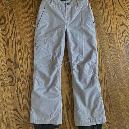Gray Youth Large Roxy Pants