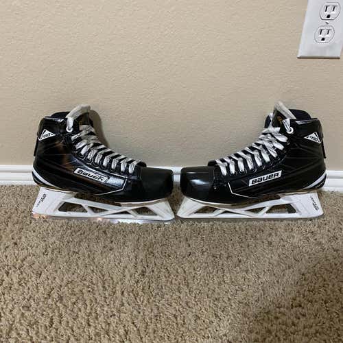 Senior Bauer Supreme S190 D&R (Regular)  Size 8.5 Hockey Goalie Skates