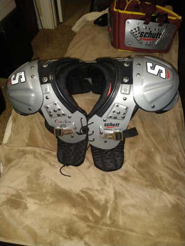 Used Small 12-13" Schutt Y Flex Shoulder Pads