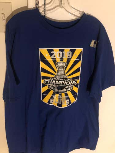 St. Louis Blues Stanley Cup Champions T Shirt XXL