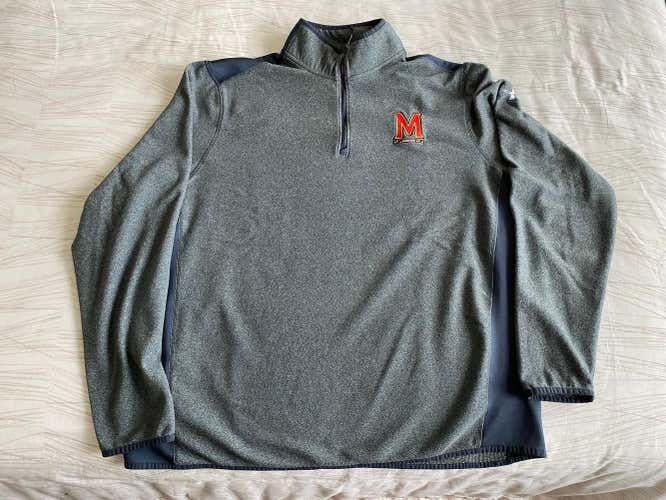 Gray Used Adult Men's XXL Under Armour Sweatshirt