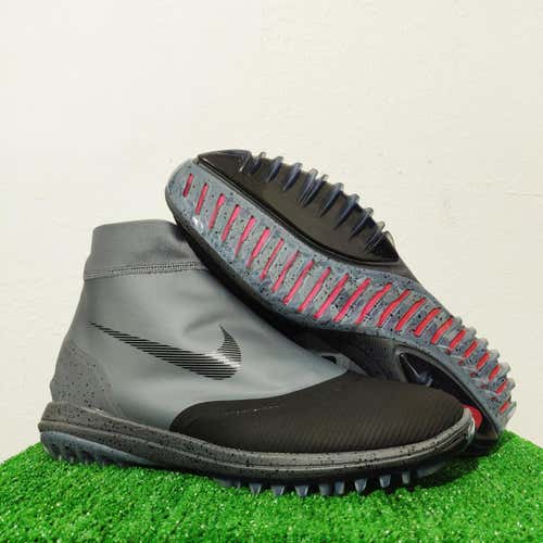 Nike Lunar Vaporstorm Golf Shoes BOA Waterproof Grey 918622-003 Size 10.5