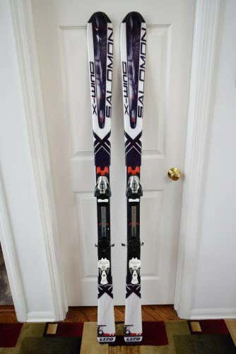 SALOMON X-WING SKIS SIZE 170 CM WITH SALOMON BINDINGS
