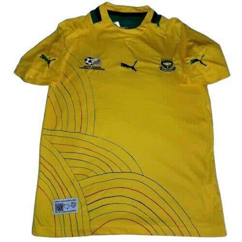 PUMA South Africa World Cup Soccer Football Team Jersey Short Sleeve Size M
