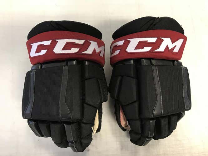 CCM U+ Crazy Light Pro Stock Hockey Gloves 15" Coyotes 4040
