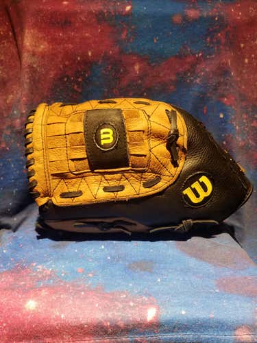 Brown Used Adult Wilson Left Handed A360 Baseball Glove 13"