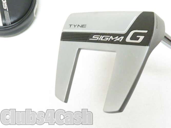 Ping Sigma G Tyne Putter Platinum Black Dot 34" +Cover  #38459