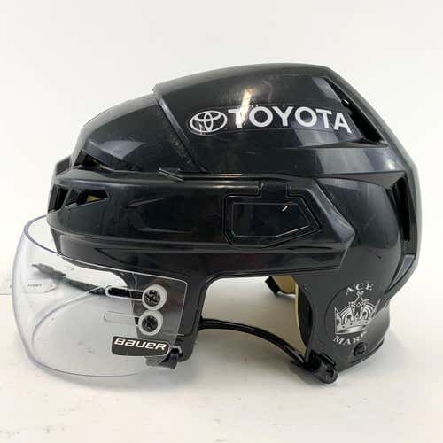 Used | Black CCM V08 Helmet with Bauer Pro Visor | Senior Medium | #LA414