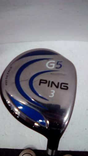 Used Ping G5 3 Wood Graphite Regular Golf Fairway Woods