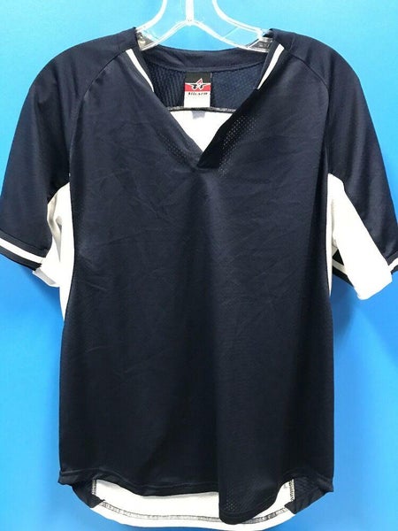 NEW Alleson Athletic 100% Polyester Youth Softball Jersey Color Royal Blue  Grey