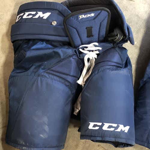 Blue Senior Large CCM Tacks 7092  Hockey Pants