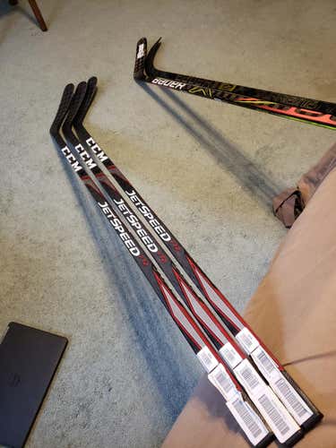 (2) *Brand New CCM JetSpeed FT2 Sr Sticks