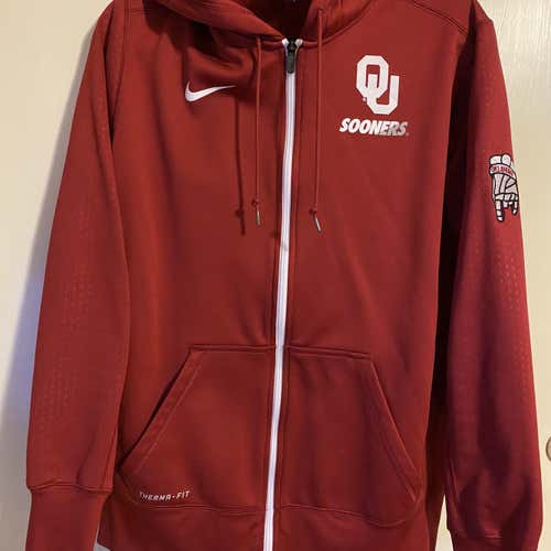 Oklahoma “Horns Down” Adult Large Nike Sweatshirt