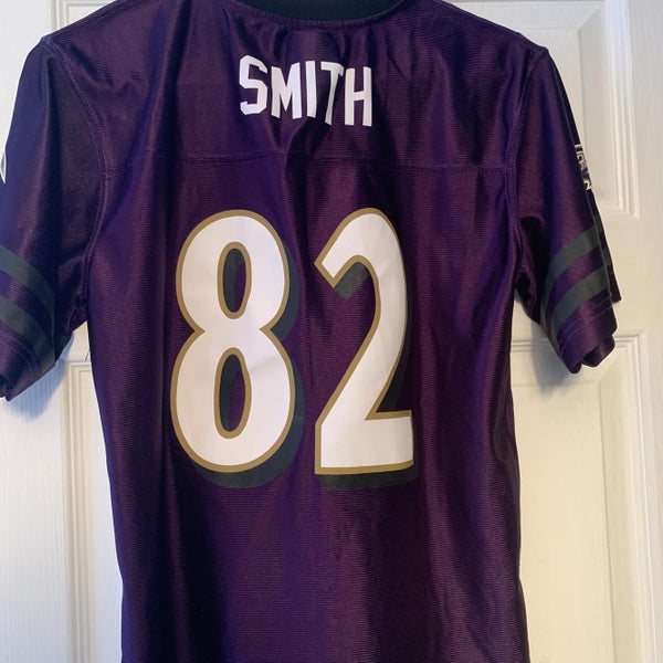 Vintage Baltimore Ravens Torrey Smith #82 Jersey Rare Authentic NFL Sz L *