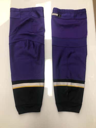 Purple Senior Large Reebok Pro Stock Socks